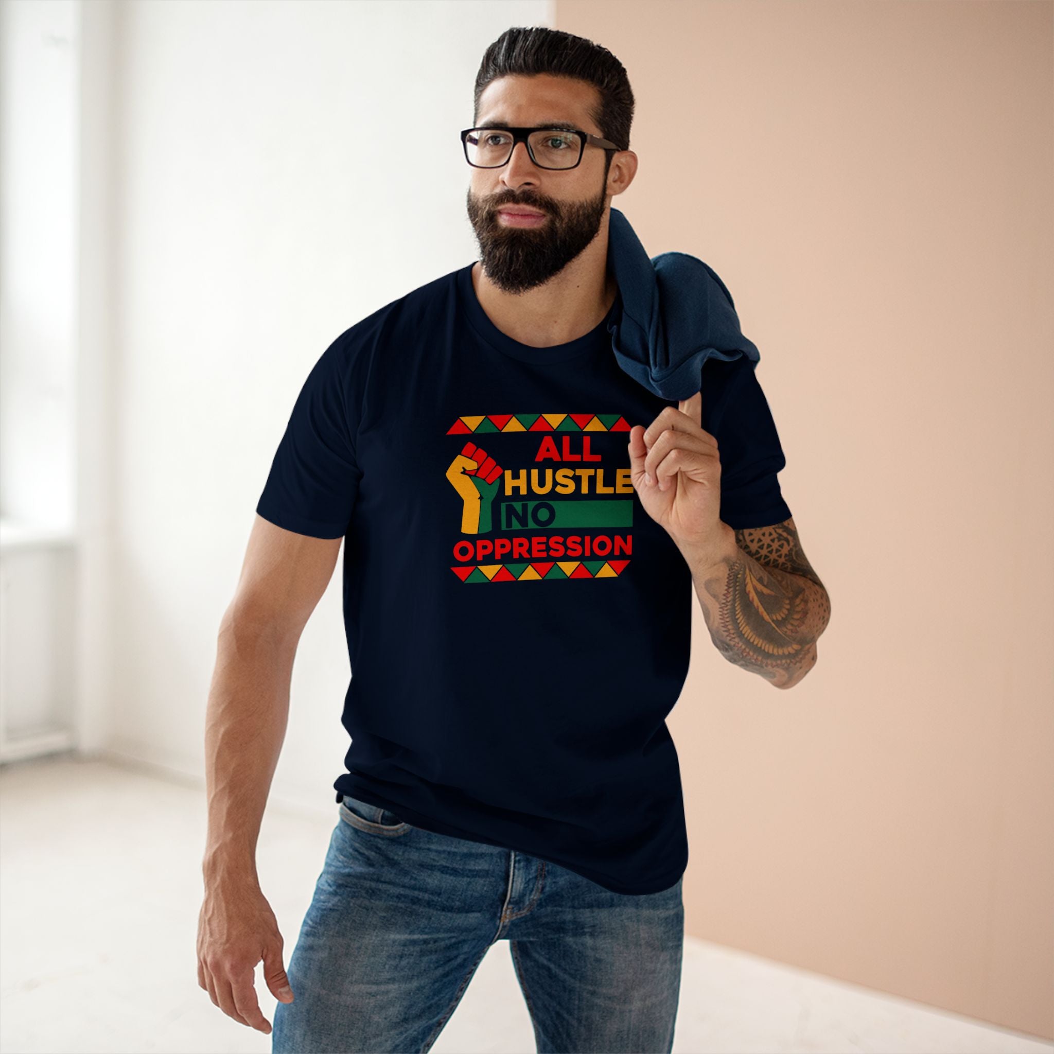 All hustle no Oppression