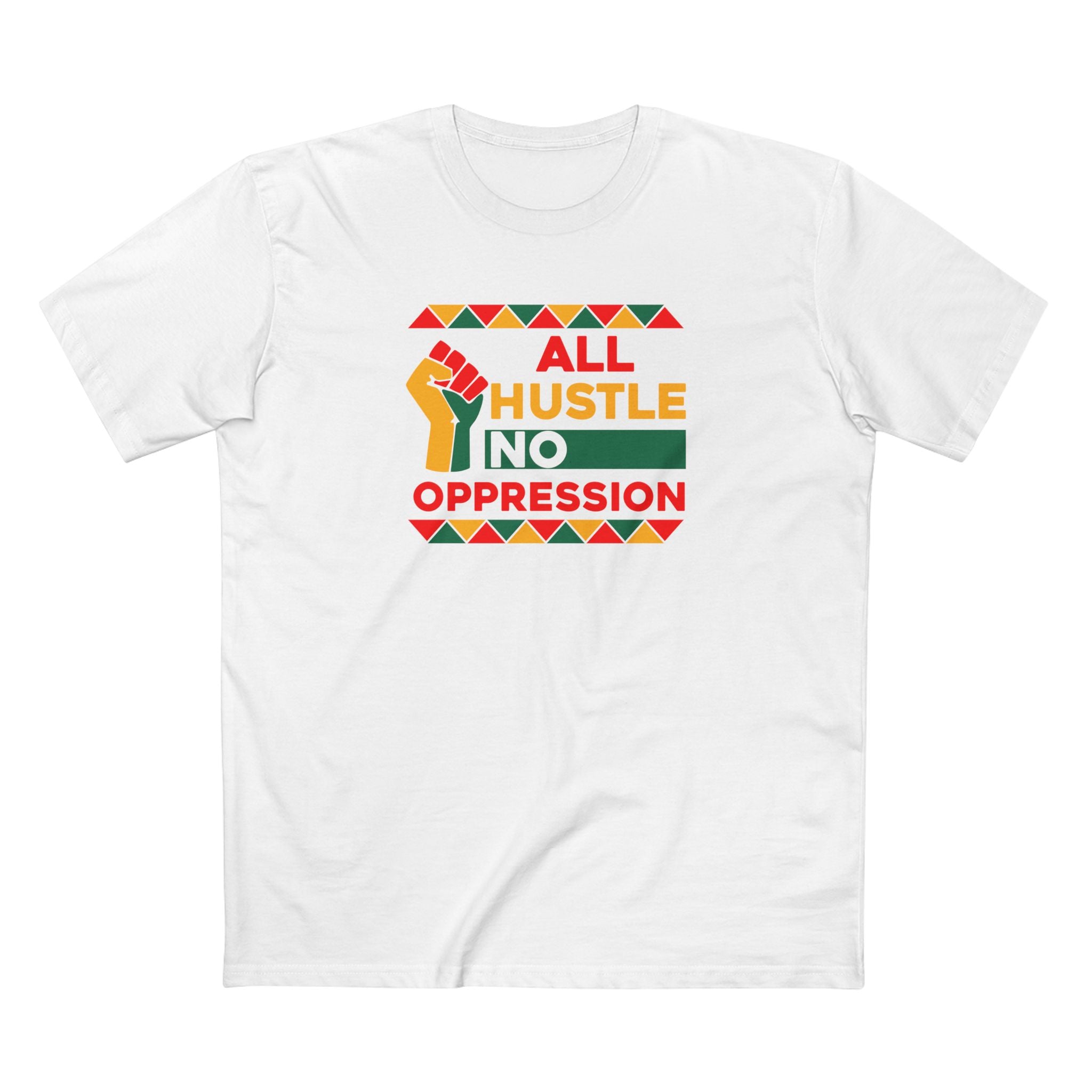 All hustle no Oppression